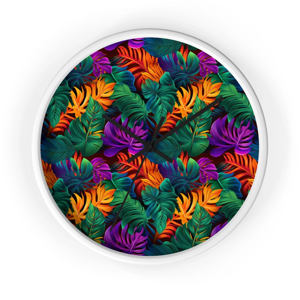 Tropical Radiance 10" Wall Clock