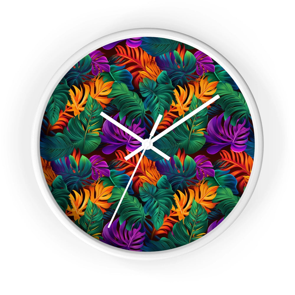 Tropical Radiance 10" Wall Clock