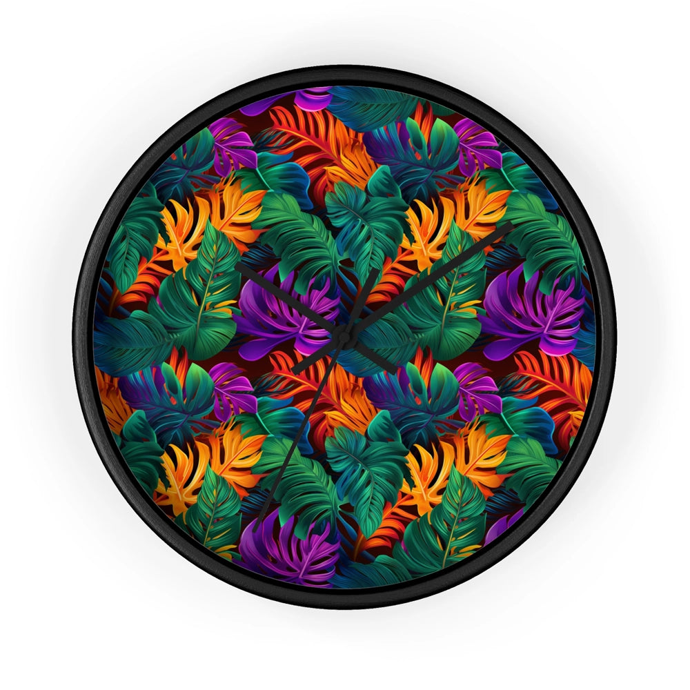 Tropical Radiance 10" Wall Clock