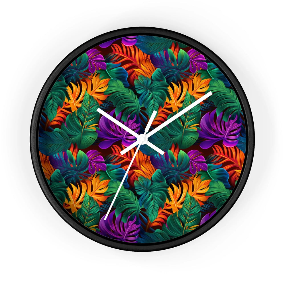 Tropical Radiance 10" Wall Clock