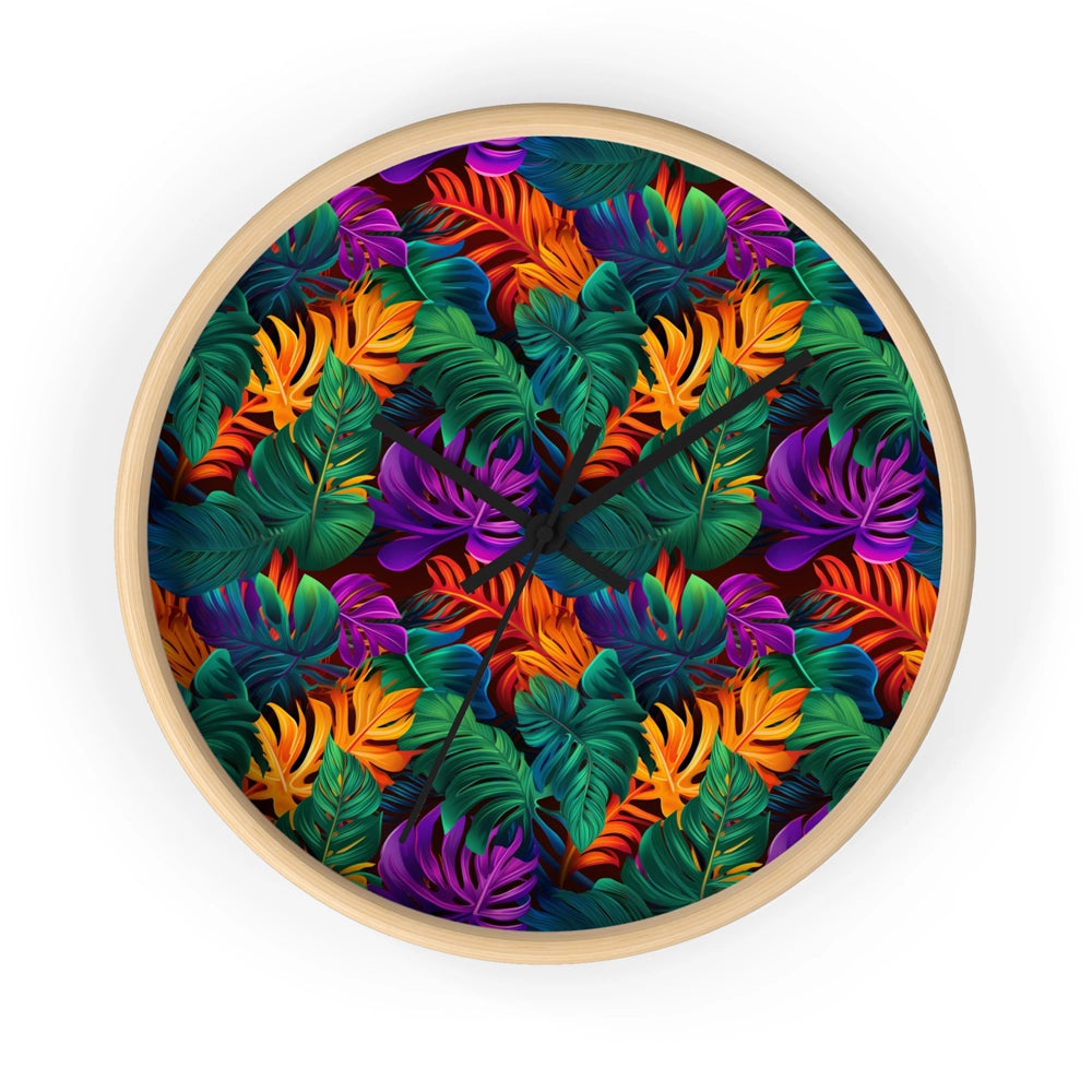 Tropical Radiance 10" Wall Clock