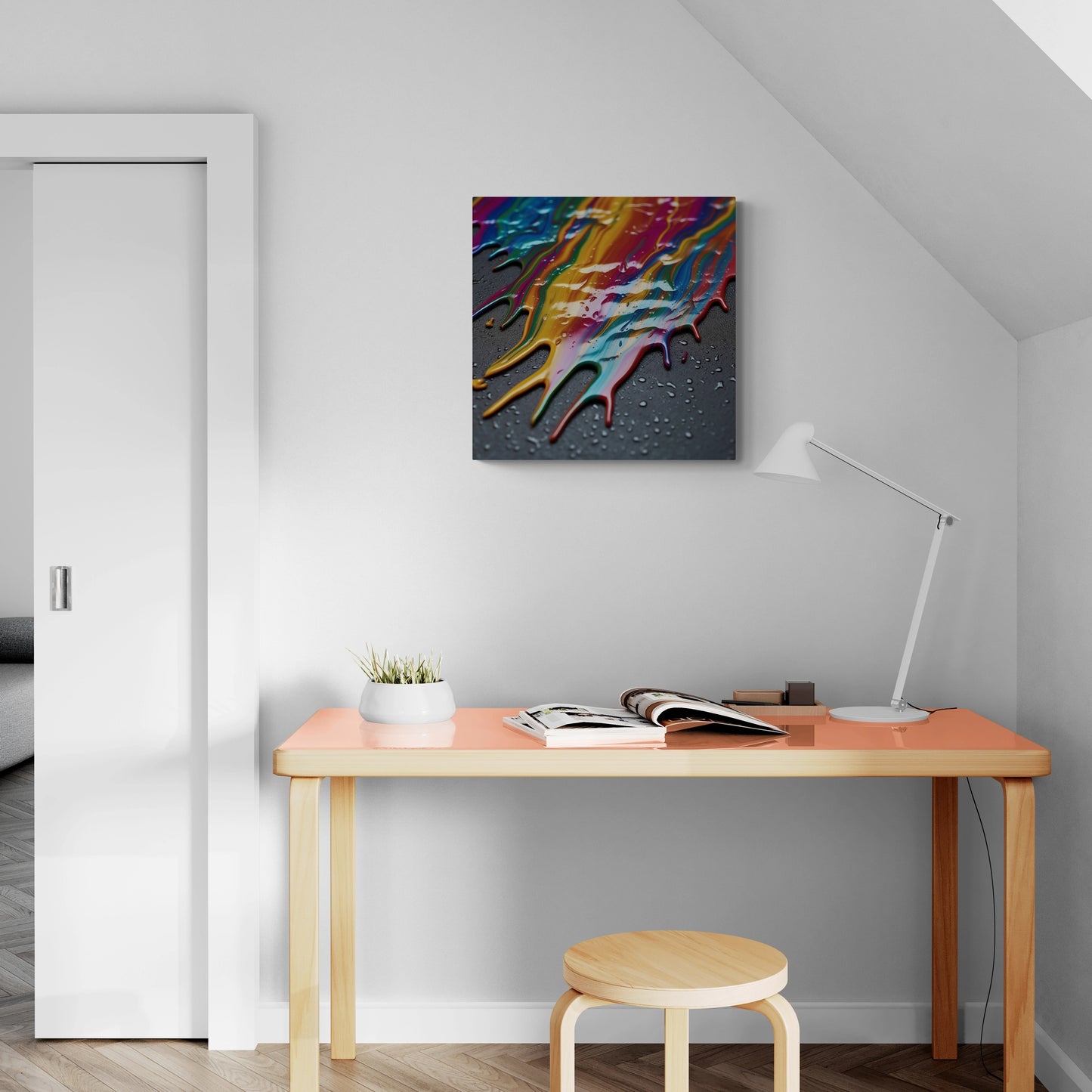 Colorflow Drip – Canvas Print