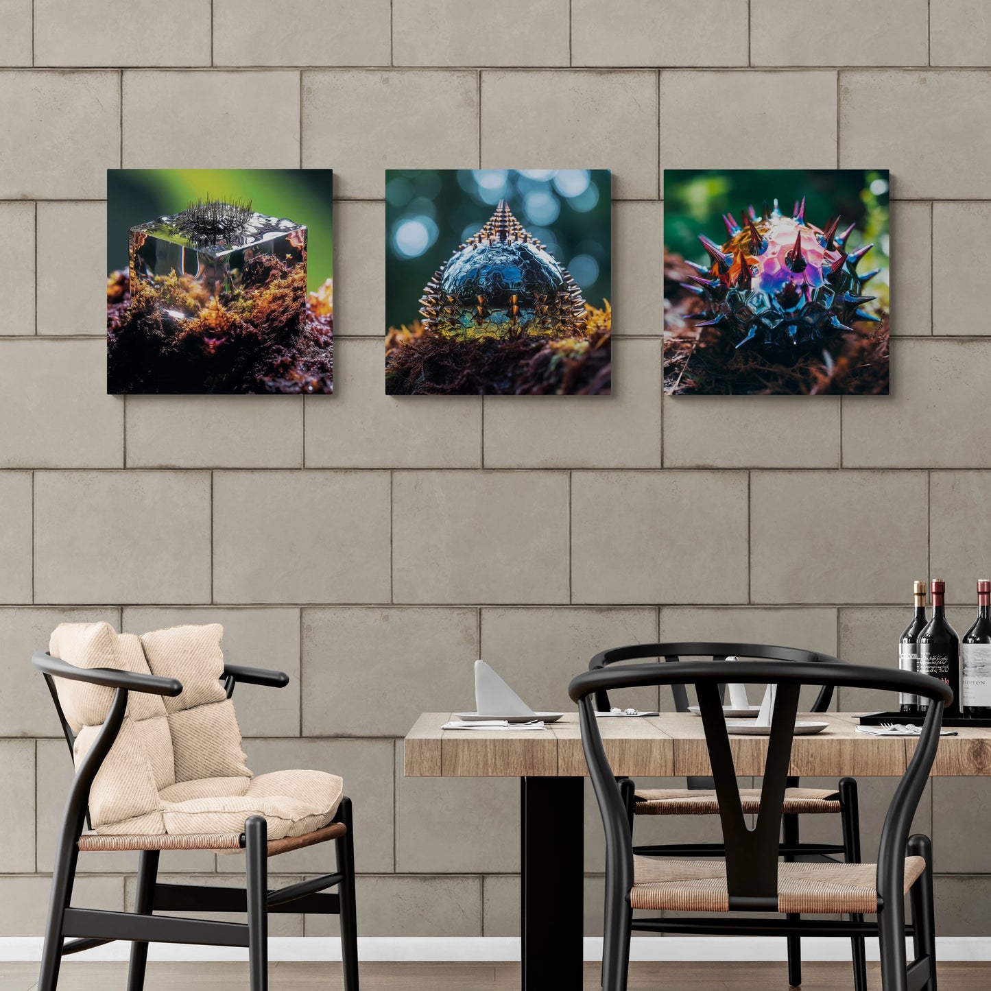 Cubed Genesis – Canvas Print