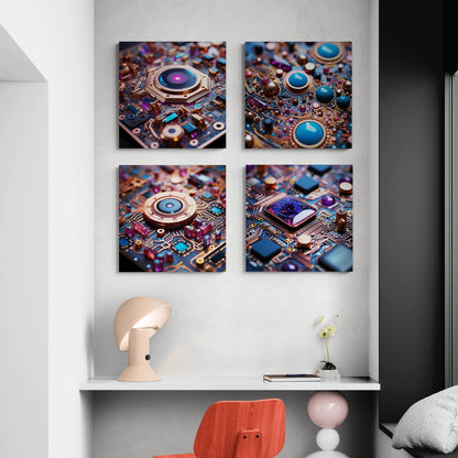 Quantum Jewel - Canvas Print