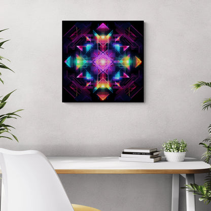 Astral Circuit - Matte Canvas, Stretched, 1.25"