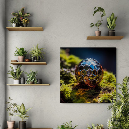 HexaBloom – Canvas Print