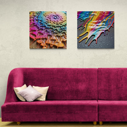 Melting Prism – Canvas Print