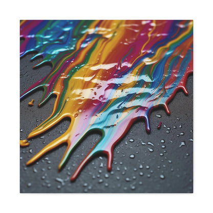 Colorflow Drip – Canvas Print