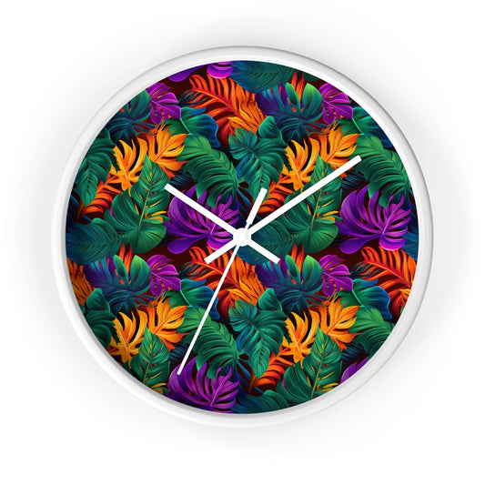 Tropical Radiance 10" Wall Clock