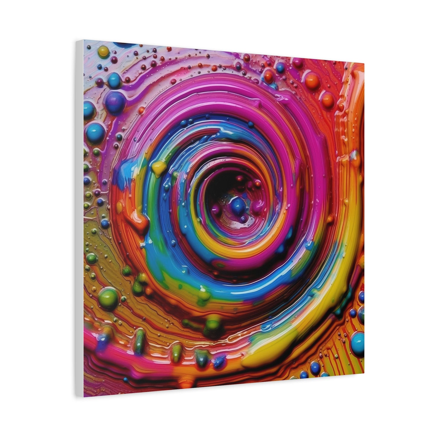 Spectrum Spiral – Canvas Print