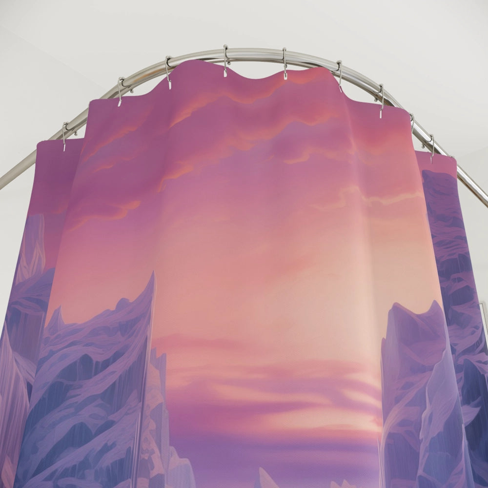 Artic Twilight Shower Curtain