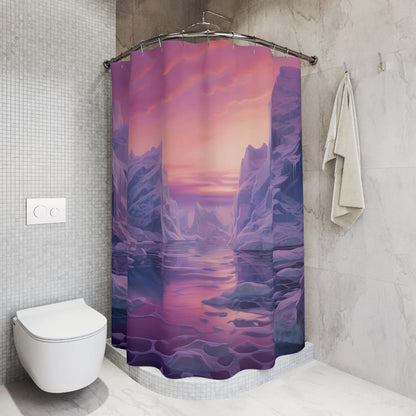 Artic Twilight Shower Curtain