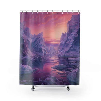 Artic Twilight Shower Curtain