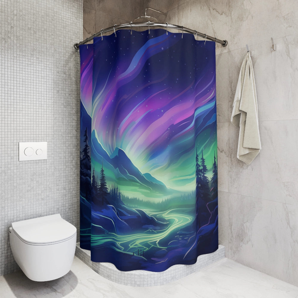 Aurora Bliss Shower Curtain