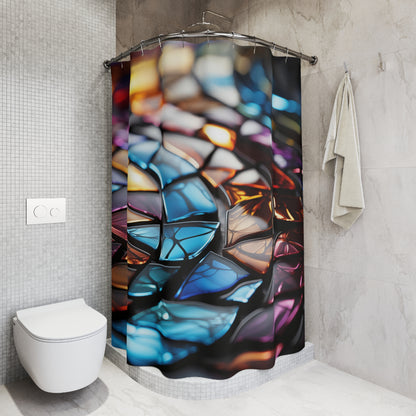 Aurora Glass Shower Curtain