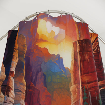 Canyon Mirage Shower Curtain