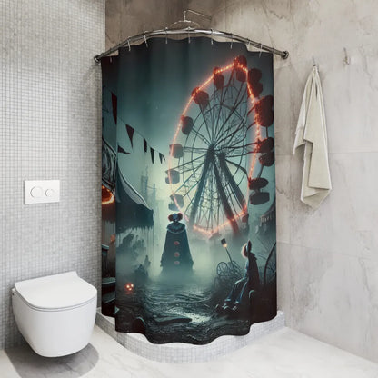 Carnival Creeps Shower Curtain