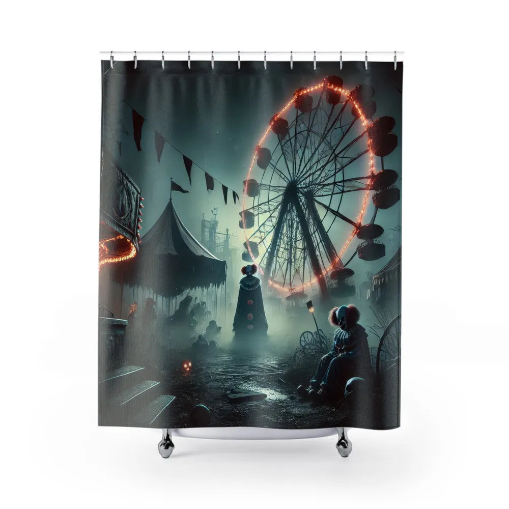 Carnival Creeps Shower Curtain