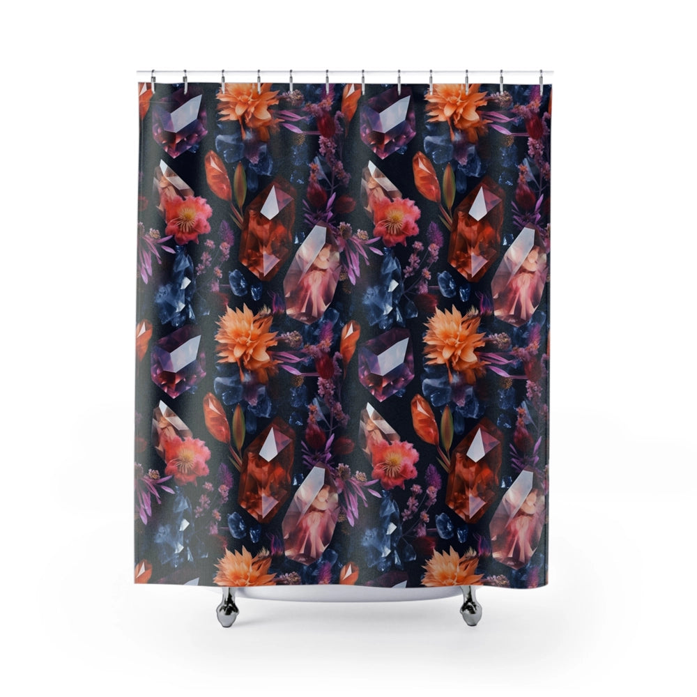 Crystal Blooms Shower Curtain