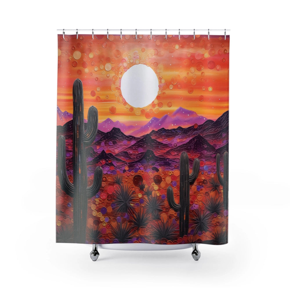 Desert Radiance Shower Curtain