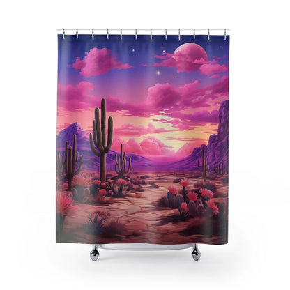 Desert Sunset Shower Curtain