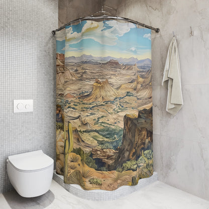 Desert Vista Shower Curtain