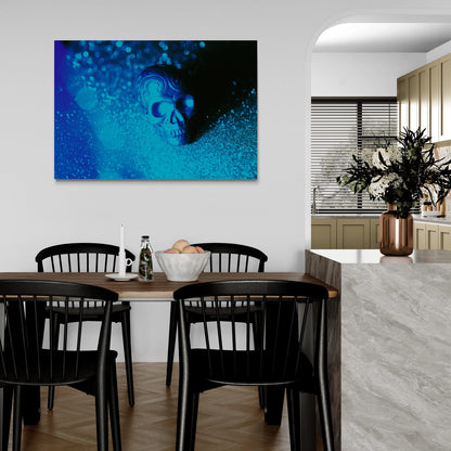 Glitter Remains – 35mm Film Canvas Print