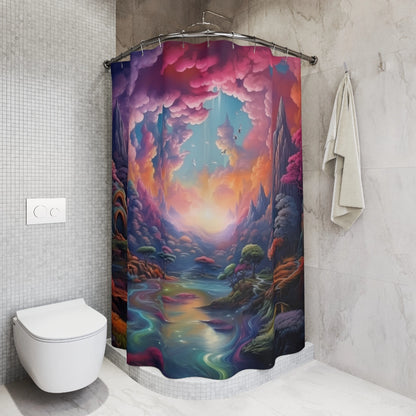 Dreamscape Valley Shower Curtain