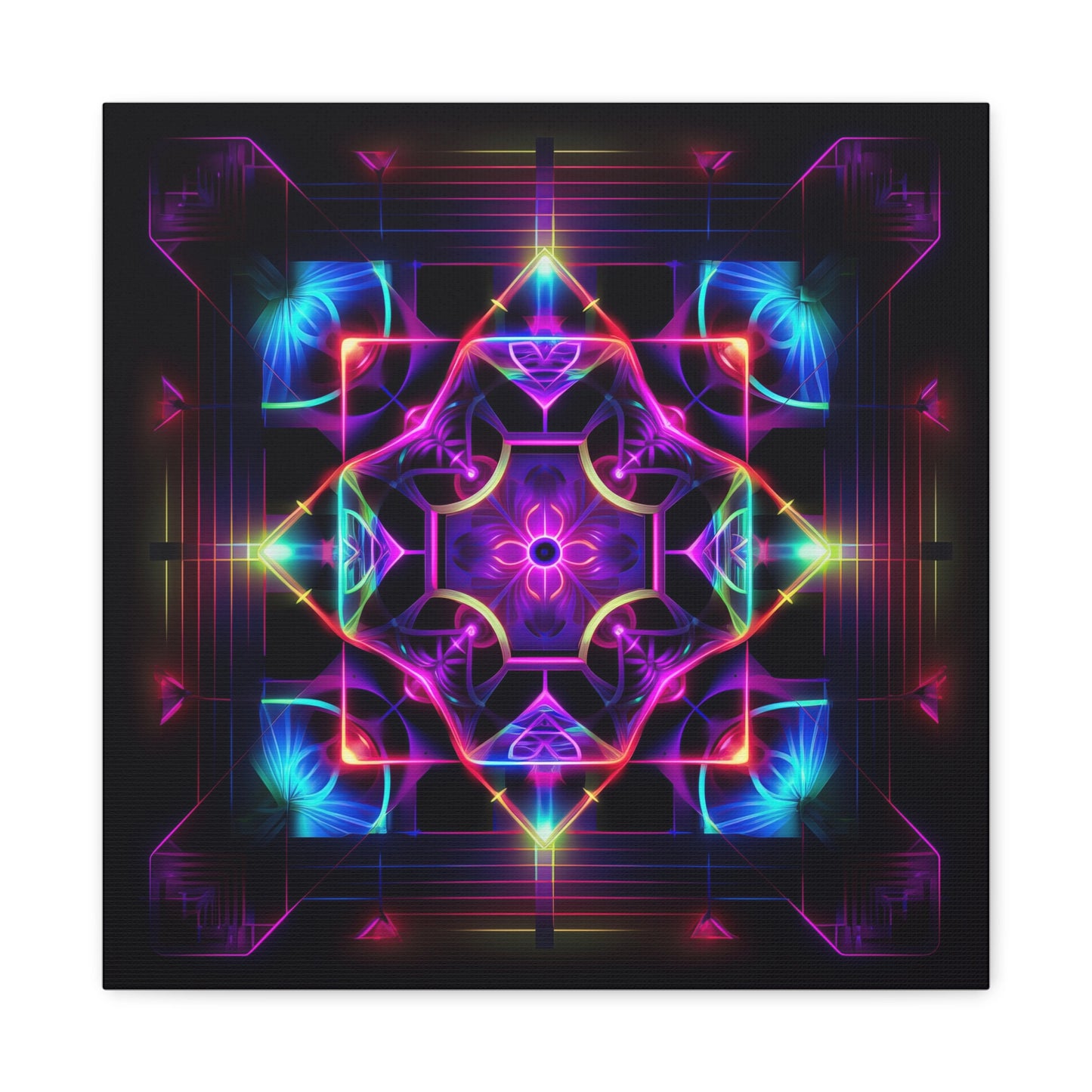 Celestial Grid - Matte Canvas, Stretched, 1.25"