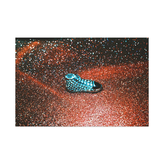 Stardust Step – 35mm Film Canvas Print