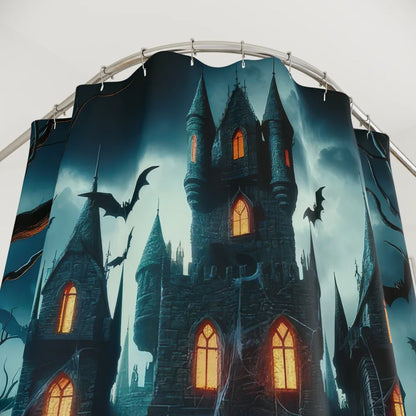 Haunted Hallows Shower Curtain