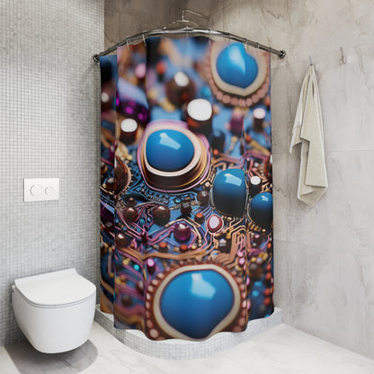 Jewel Matrix Shower Curtain