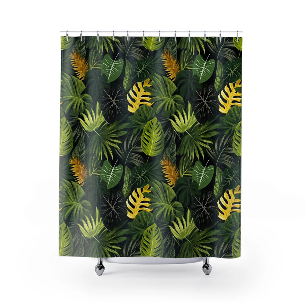 Jungle Greenery Shower Curtain