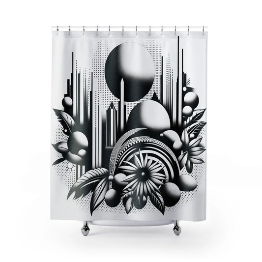 Cosmic Garden Shower Curtain