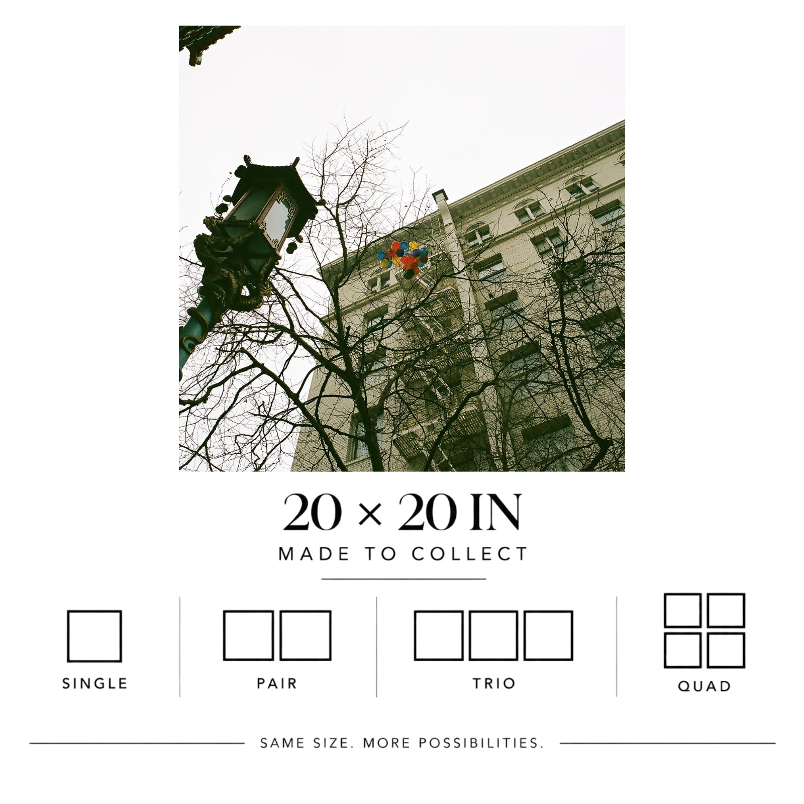 Lost Balloons | Matte Art Print