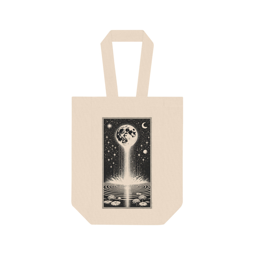 Lunar Descent Double Wine Tote Bag