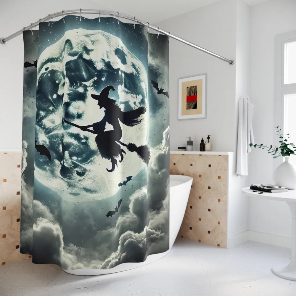 Lunar Spell Shower Curtain