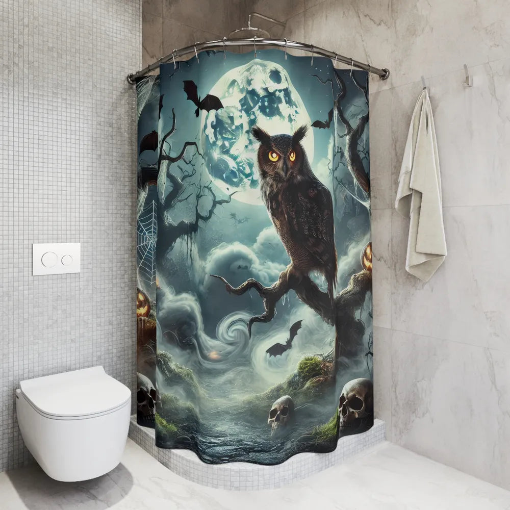 Midnight Watch Shower Curtain