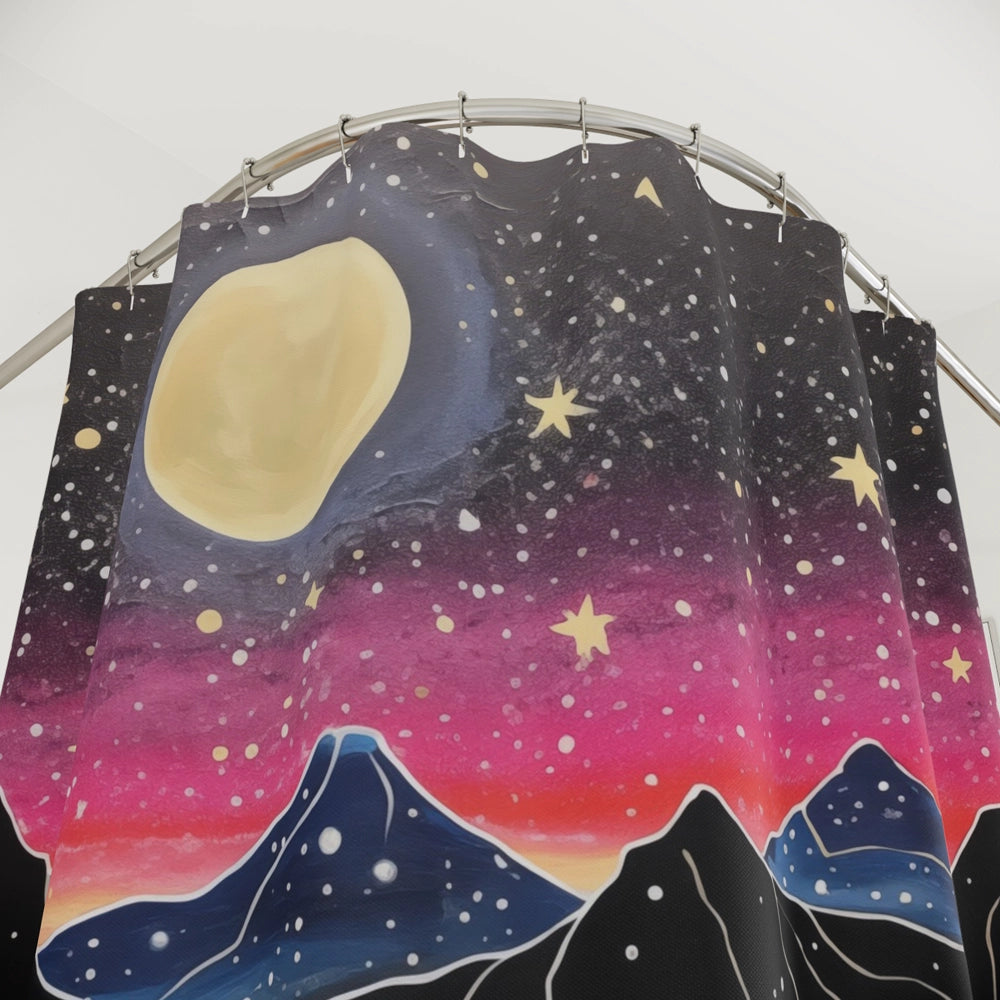 Moonlit Path Shower Curtain