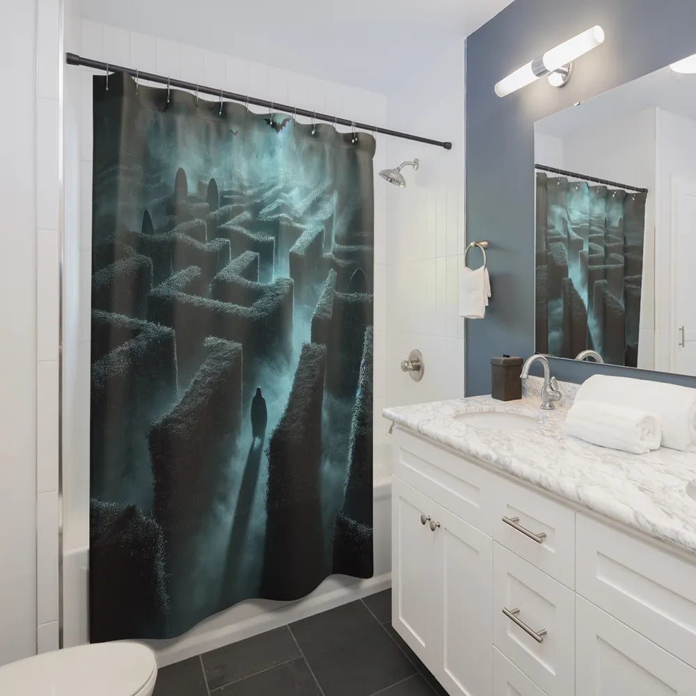 Mystic Maze Shower Curtain