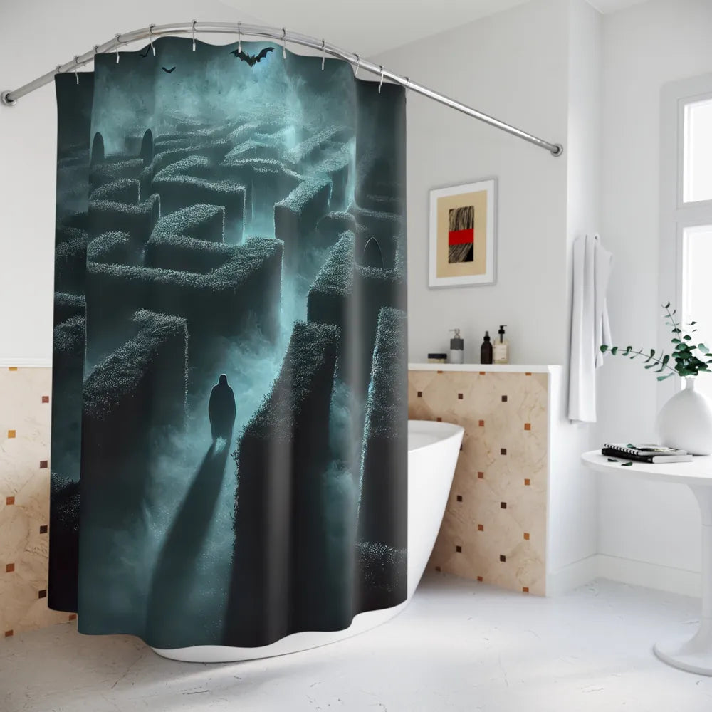 Mystic Maze Shower Curtain