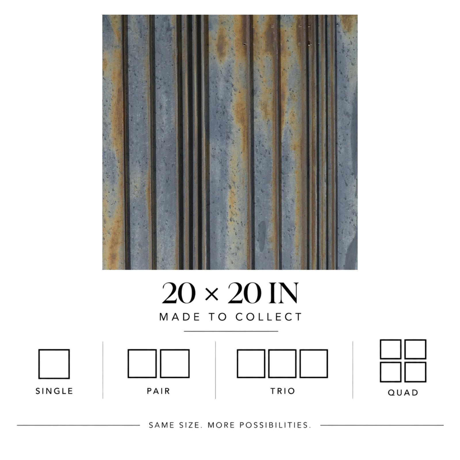 Oxide Lines | Matte Art Print