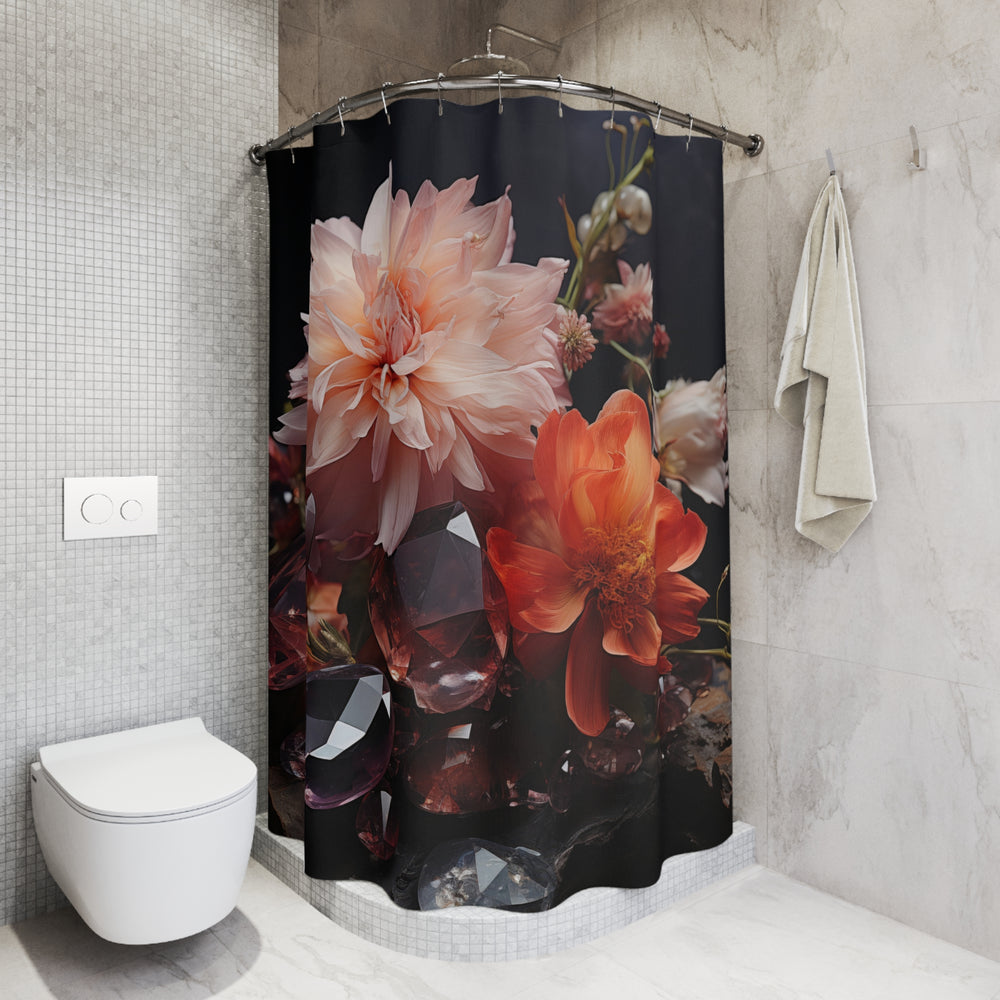 Petal Prism Shower Curtain