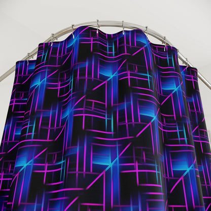 Quantum Nexus Shower Curtain