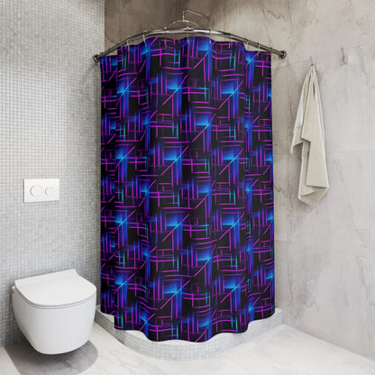 Quantum Nexus Shower Curtain