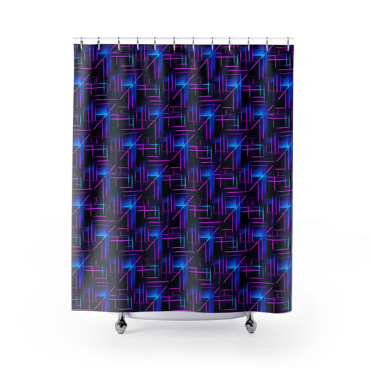 Quantum Nexus Shower Curtain