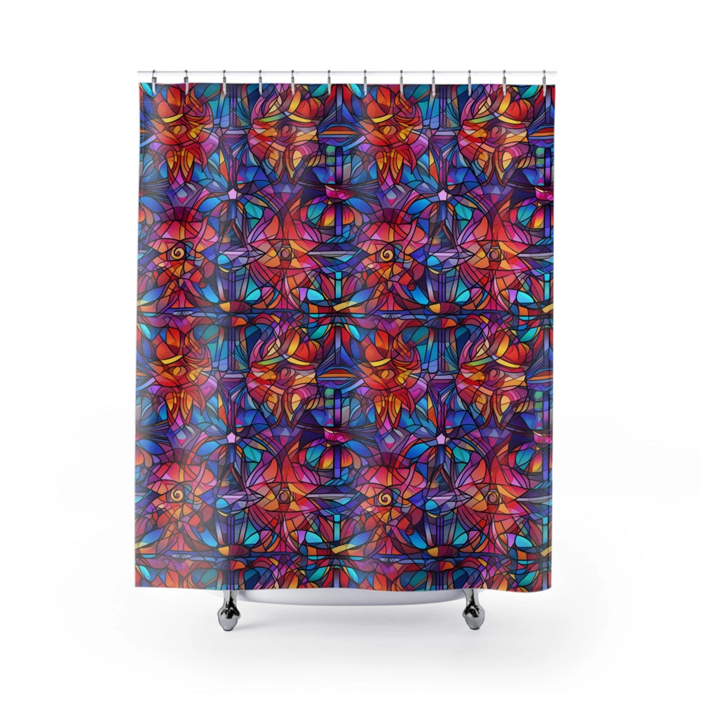 Radiant Mosaic Shower Curtain