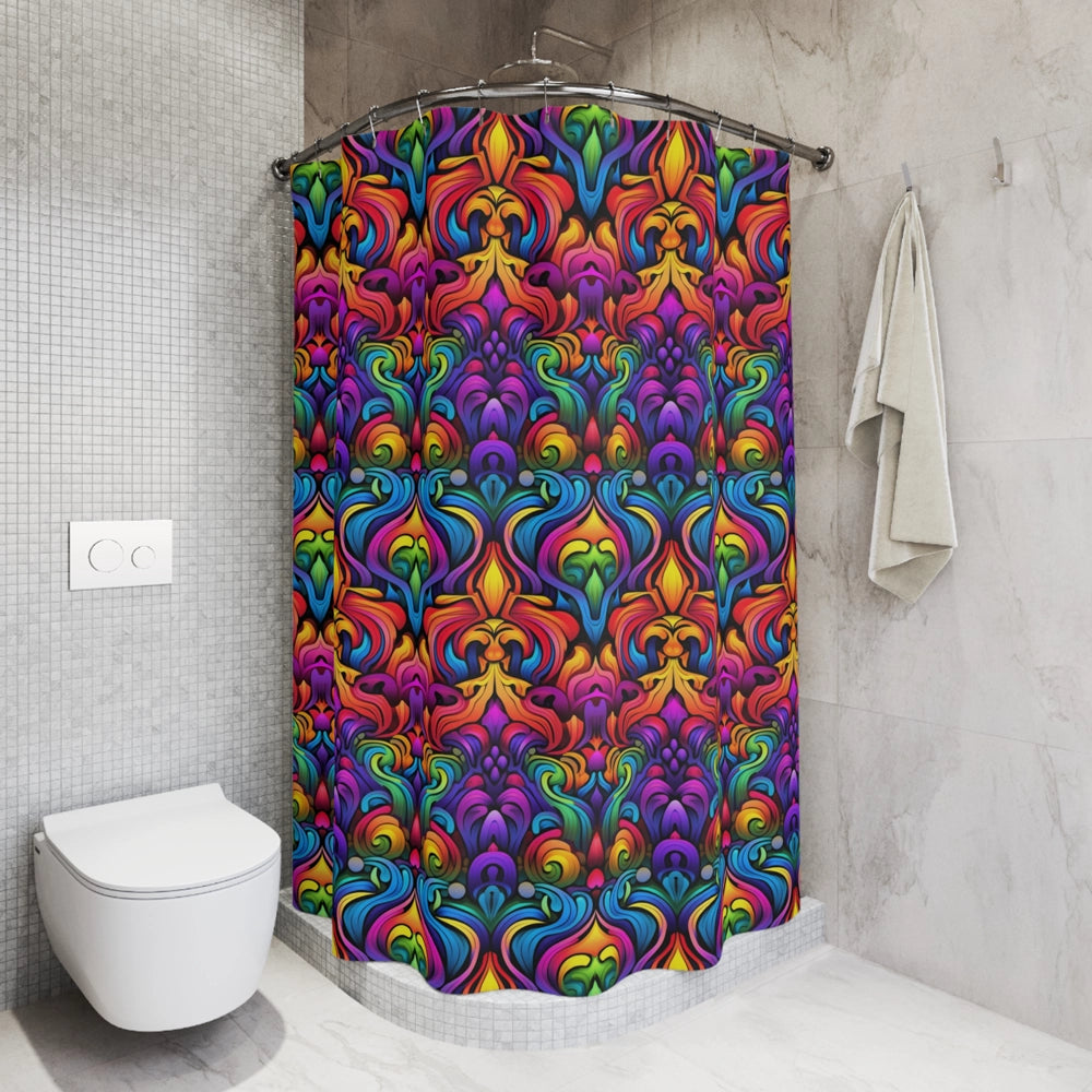 Rainbow Tapestry Shower Curtain