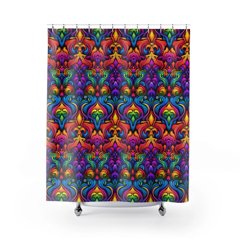 Rainbow Tapestry Shower Curtain