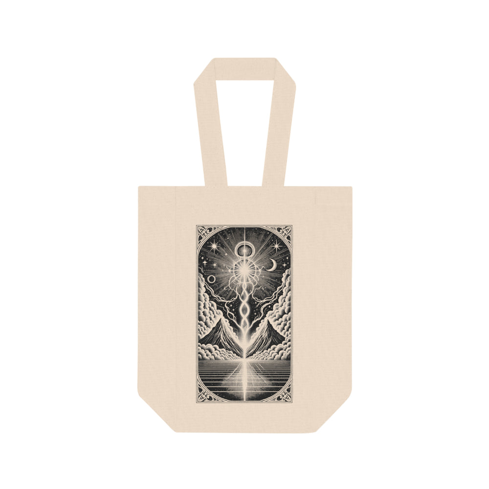 Sacred Conduit Double Wine Tote Bag